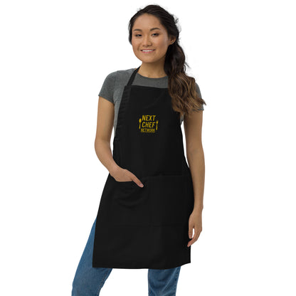 The Network Embroidered Apron