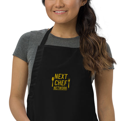 The Network Embroidered Apron